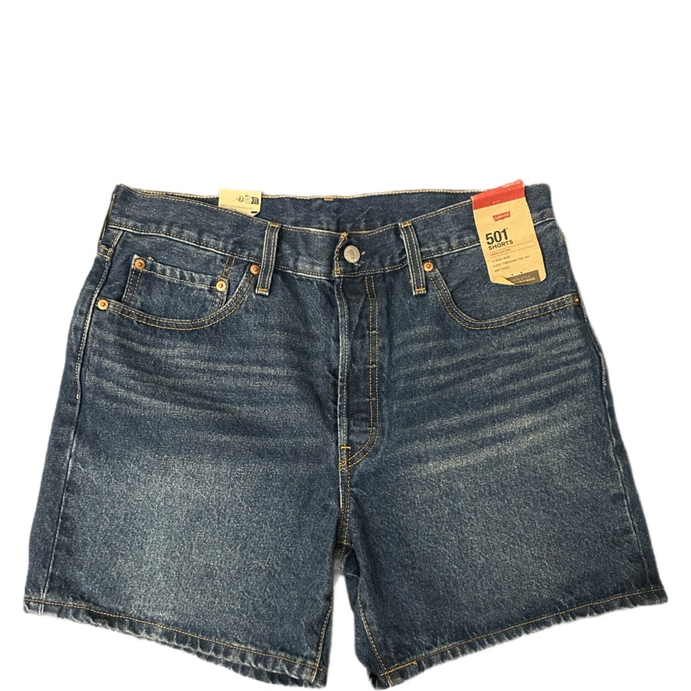 Levi's Blue Denim Shorts
